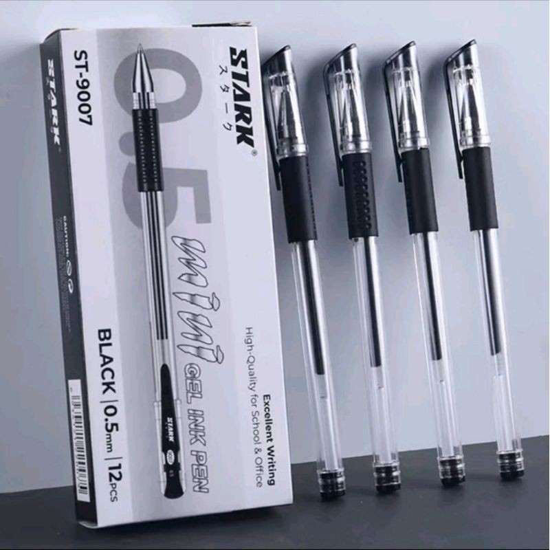 

Pulpen Gel Stark St-9007 0.5mm ( 1pak/12pcs )