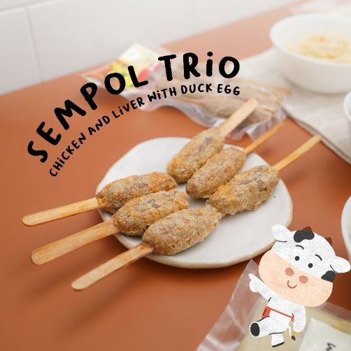 

Kedai Mpasi Sempol Trio "Chicken And Liver With Duck Egg" (isi 6pcs)