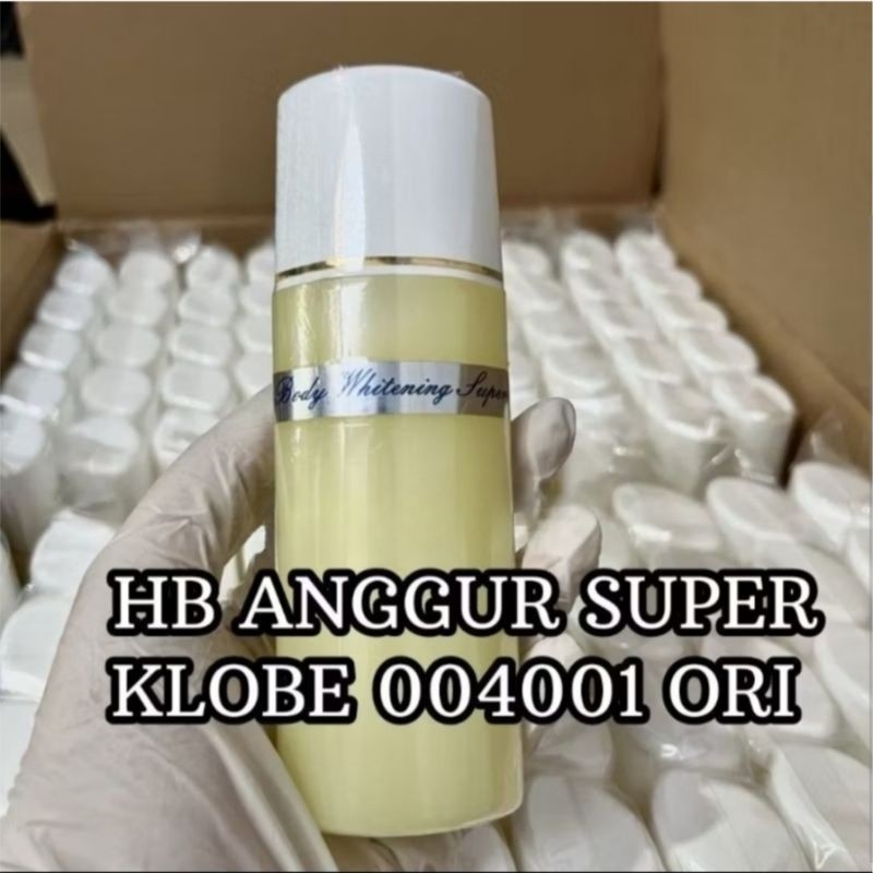 HB ANGGUR MALAM AGR 004001 ORIGINAL/Body Whitening Klobe Super Dosis Tinggi/Hb Dosting