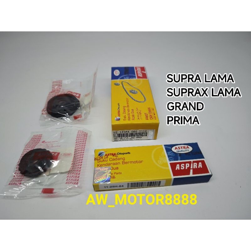 RANTAI KLEP CLEP KLIP + PLUS ROLL SUPRA / GRAND / SUPRA X / PRIMA / SUPRA X LAMA RANTAI KETENG RANTA