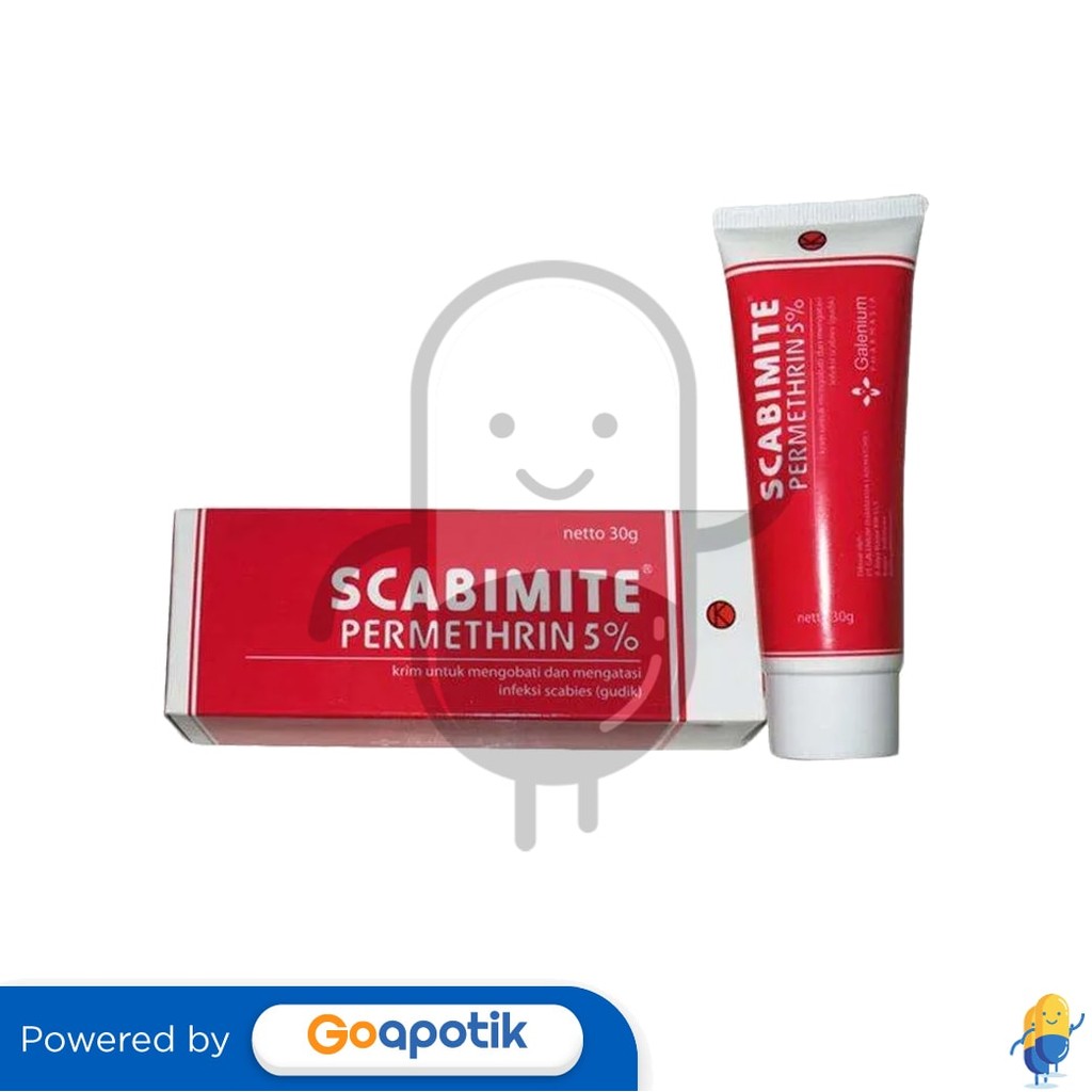 Scabimite Cream Isi 30 Gram Tube