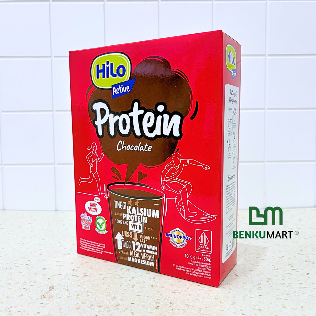 

HiLo Active Chocolate 1000 gram - Susu Tinggi Kalsium | HiLo ACTIVE (1 Kg)