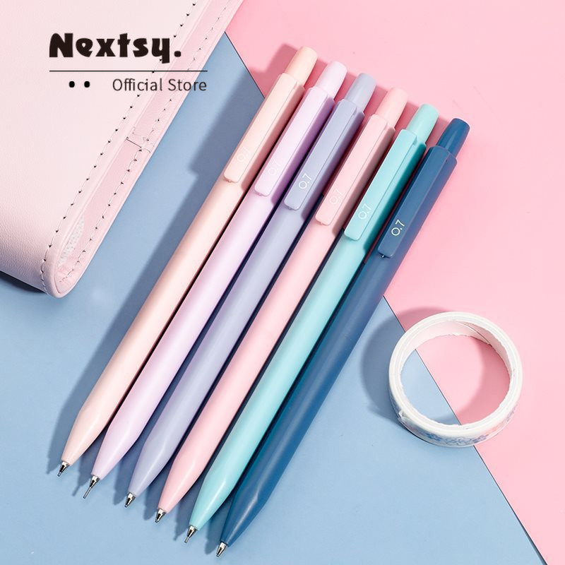 

Nextsy Mechanical Pensil Otomatis Pensil Warna Morandi 0.5/0.7mm Gaya Sederhana