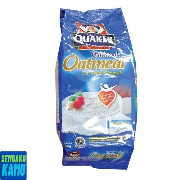 

Quaker Quick Cooking Biru 200 gr - Sereal