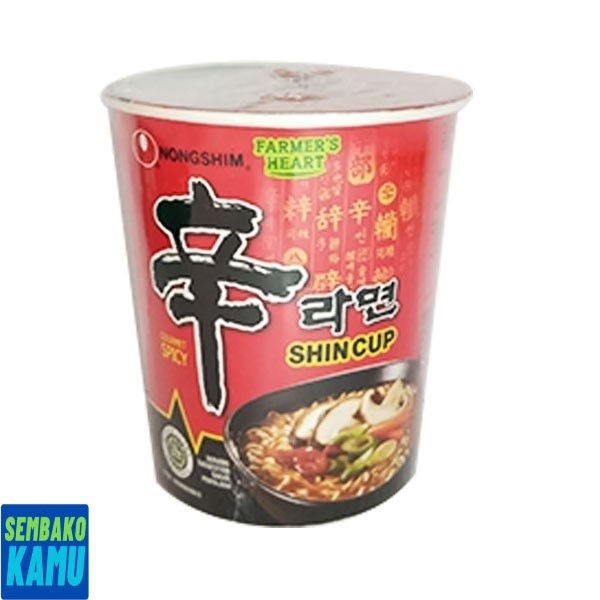 

Nongshim Shinramyun Spicy Mushroom Cup 72 gr - Mie