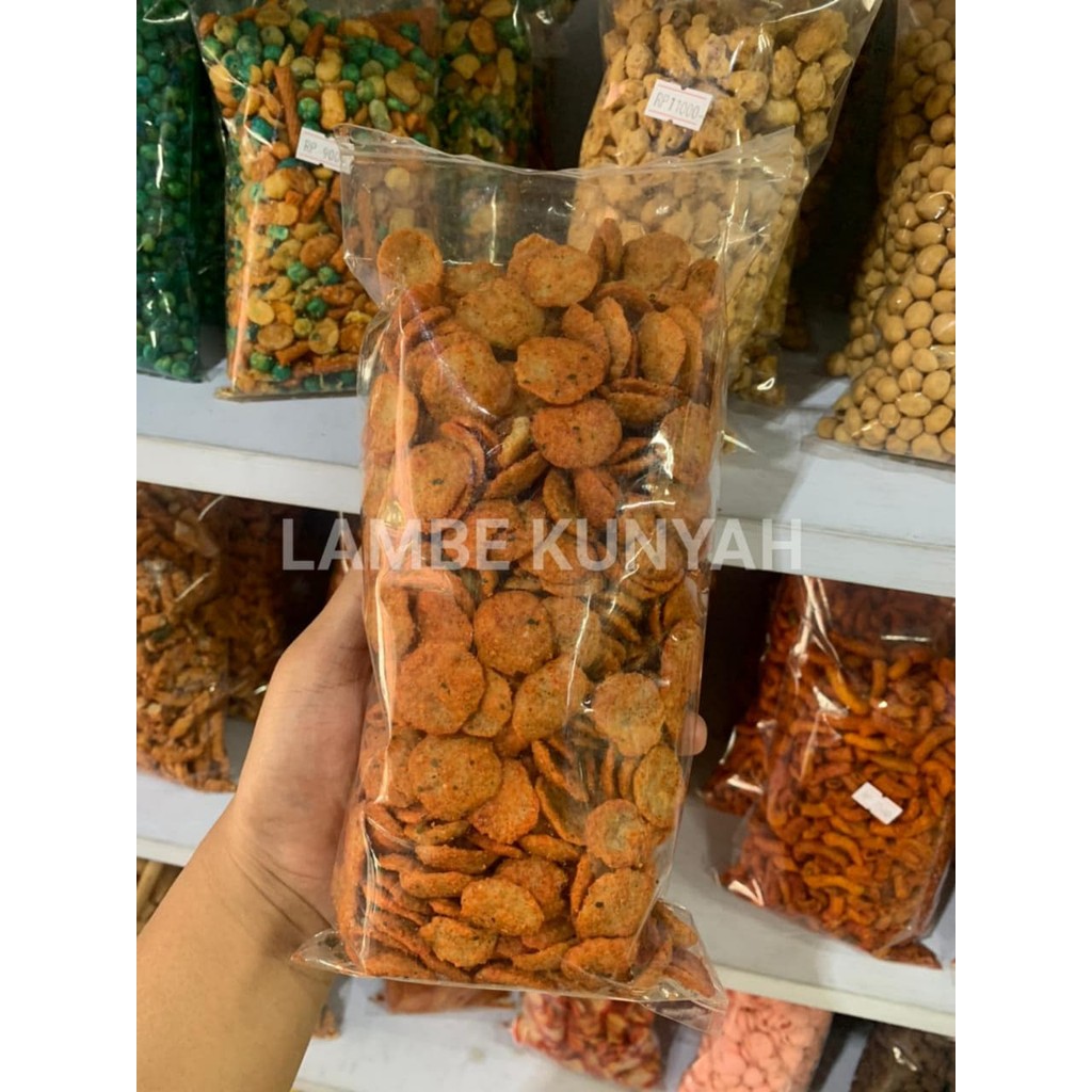 

Basreng Bulat Kecil 250gr Snack Kiloan | LAMBE KUNYAH SNACK