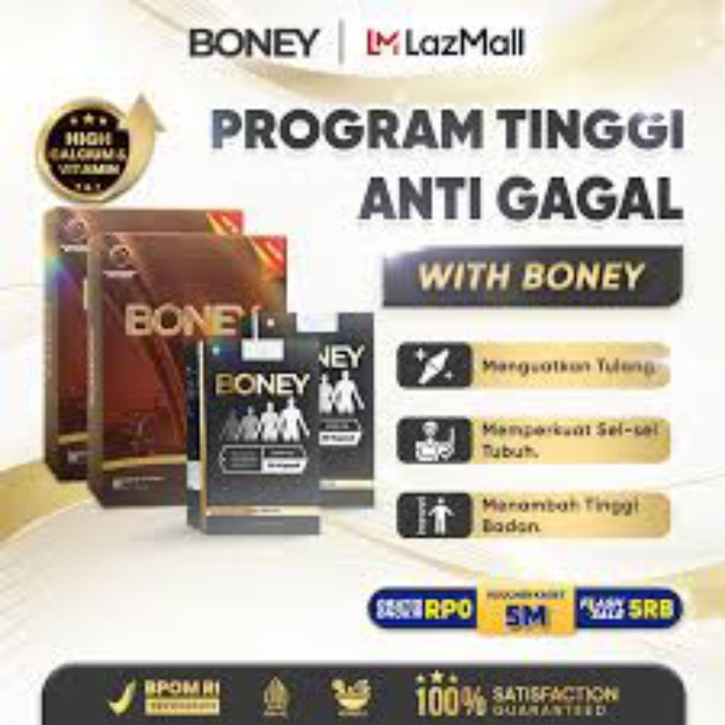 Boney Dan Susu Boney Paket Murah Terverifikasi Original Bpom