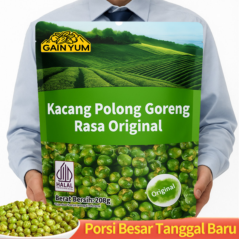 

Kacang Polong Rasa Original 208g