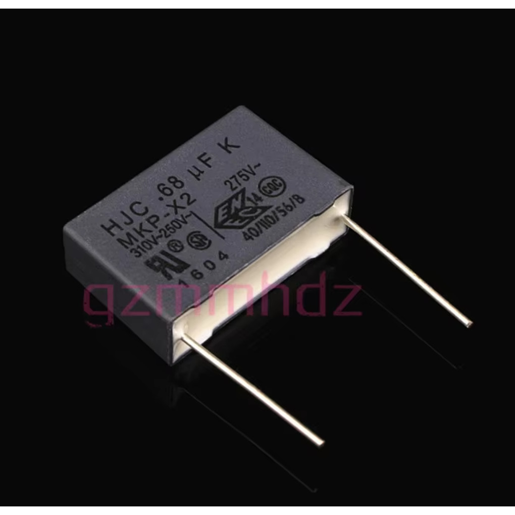 10PCS/HJC 684 275v MKP-X2 0.68uf 275v  Gauge X2 capacitance P22.5MM