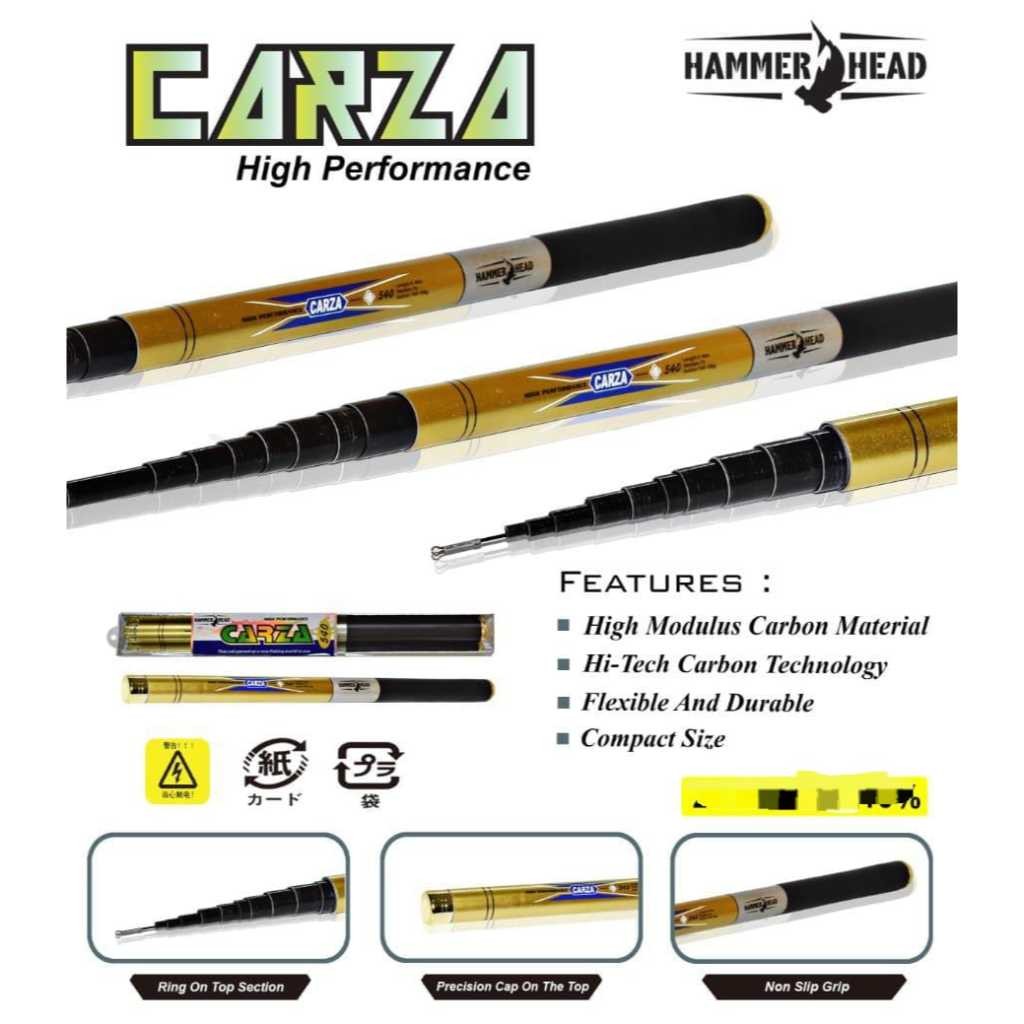 ZONA PEMANCING - Joran Tegek Hammer Head Carza 360 Cm