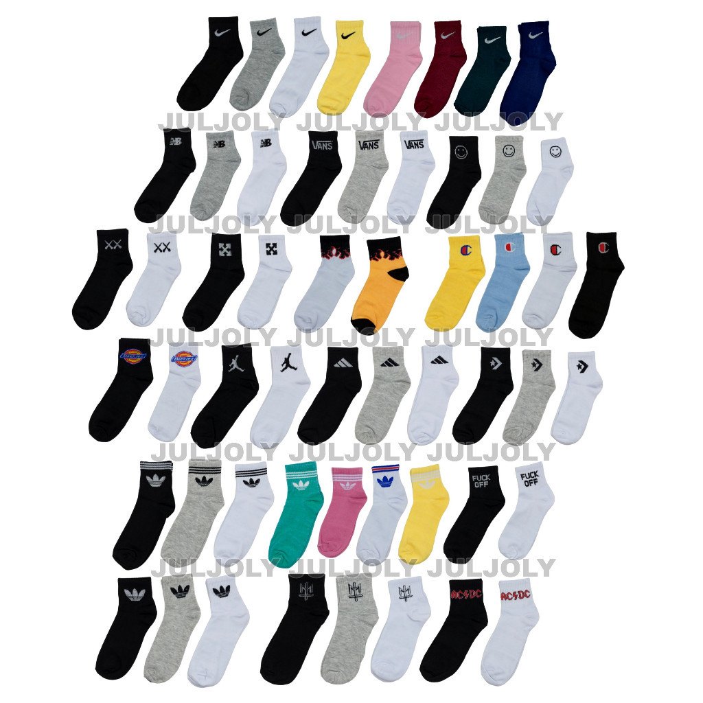 Kaos Kaki Sport Premium Kaos Kaki Pendek Dewasa Sport tebal Pria Wanita