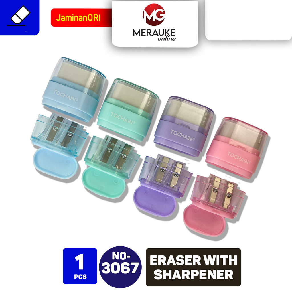 

TOCHAIN Penghapus Setip + Serutan ER 3067 2in1