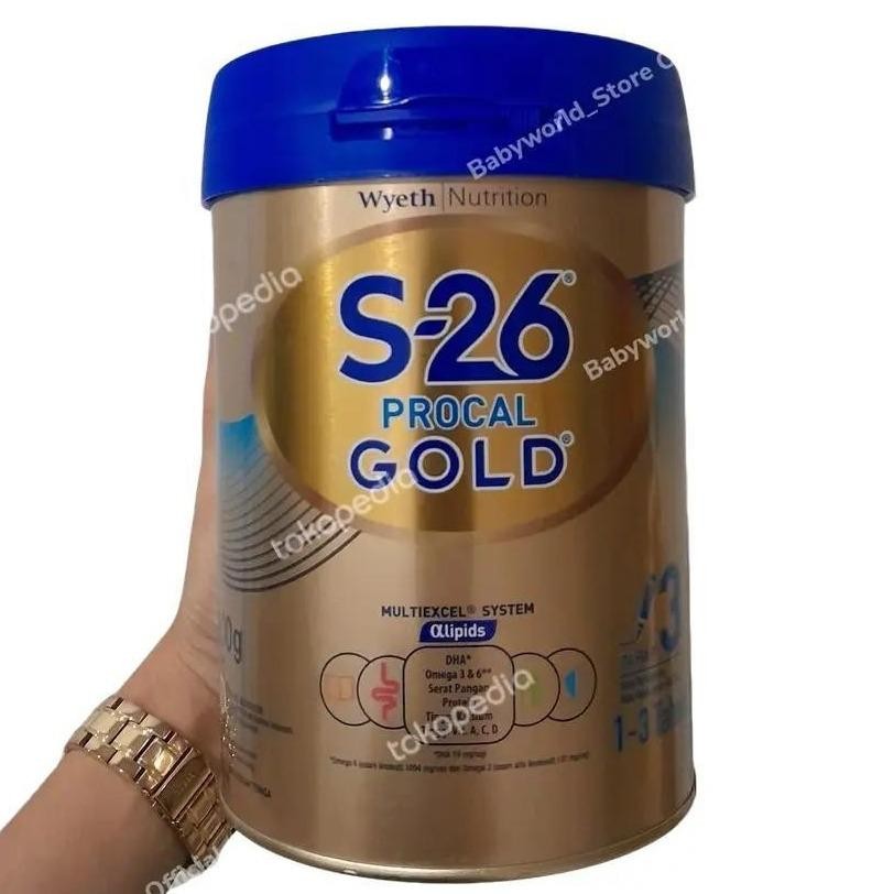 

Susu S-26 PROCAL GOLD Tahap 3 Susu Anak Usia 1-3 tahun 900gr