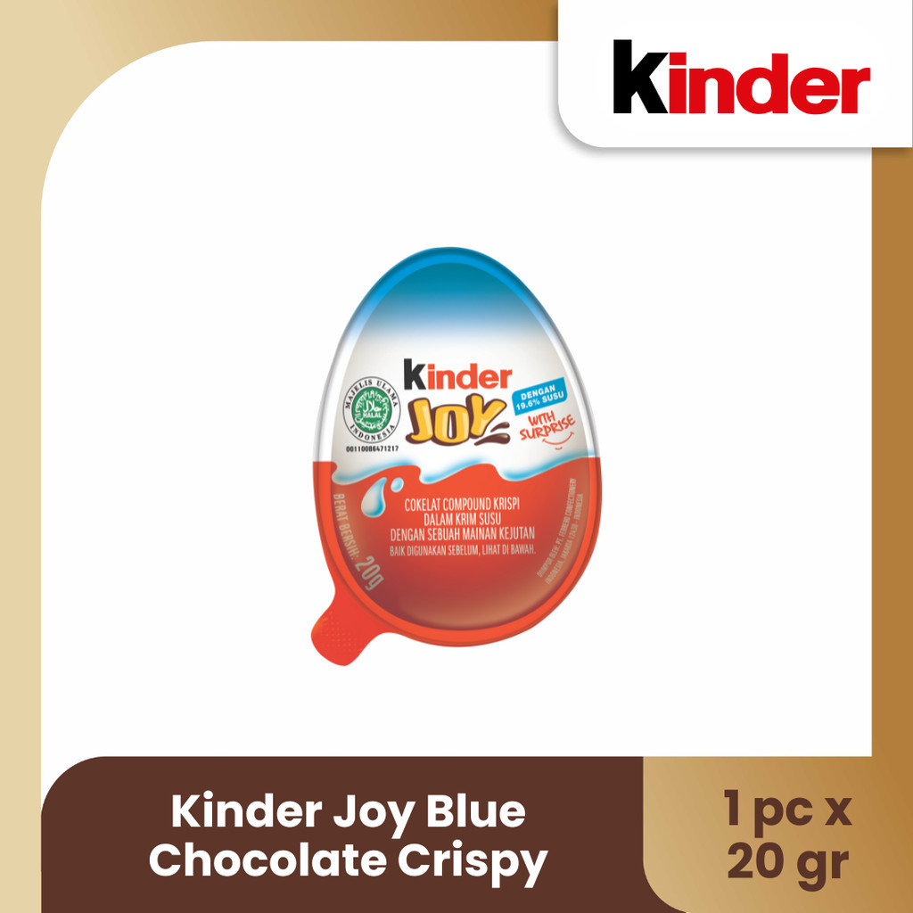 

Kinder Joy Boys Chocolate Crispy 20gr