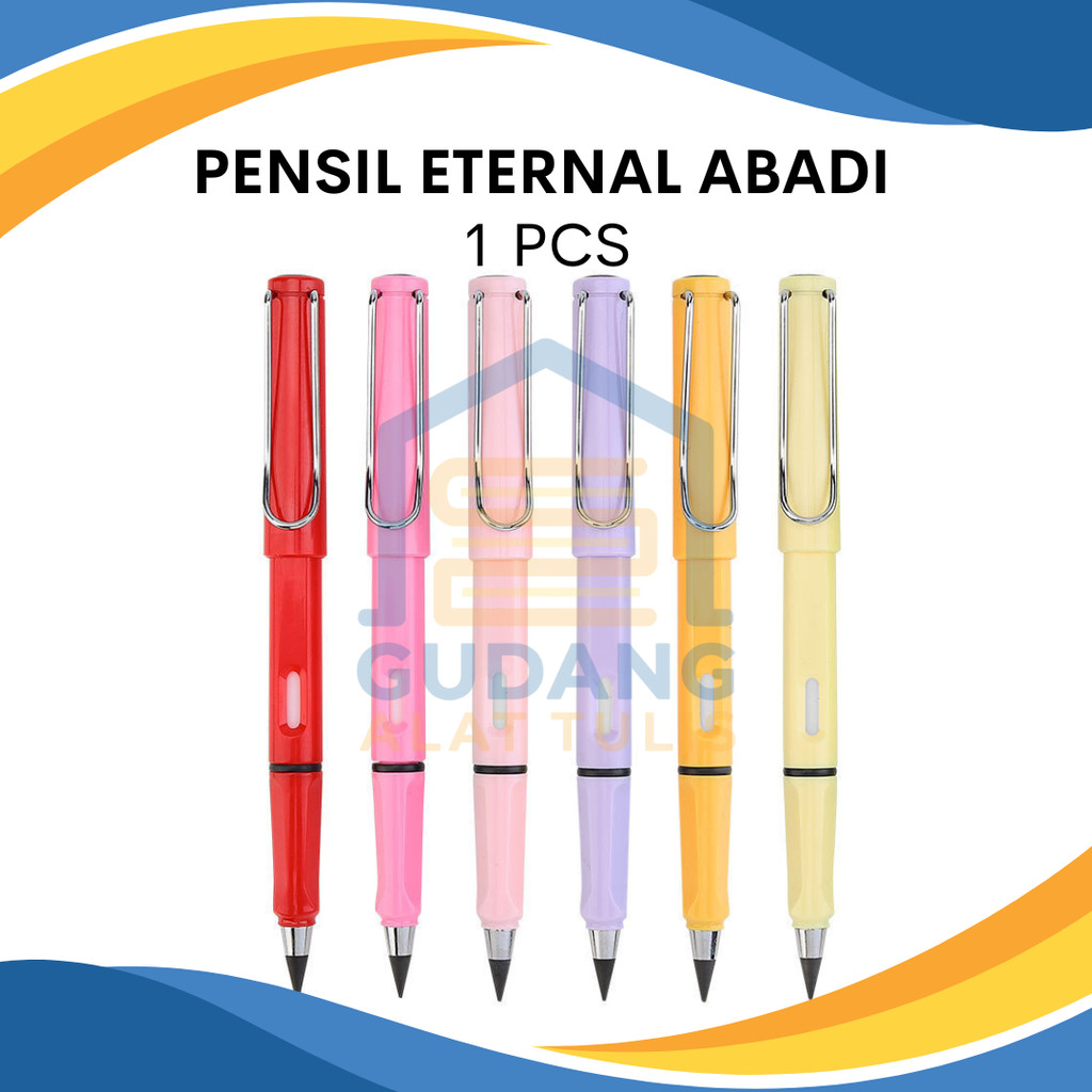 

PENSIL ABADI TIDAK BISA HABIS + PENGHAPUS PER PCS | PENSIL ETERNAL