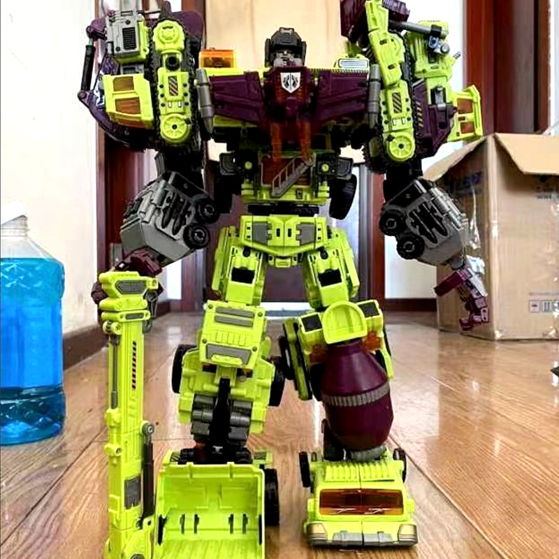  NBK Devastator 6in1 Transformation Toy Combination Bonecrusher Mixmaster Scavenger Action Figures A