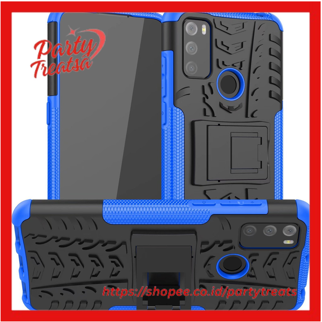 Armor For TCL 20Y 20E A1 Alpha 21 Hard Case Vodafone Smart V12 Stand Silicone Alcatel 3L 1S 2021 Cov