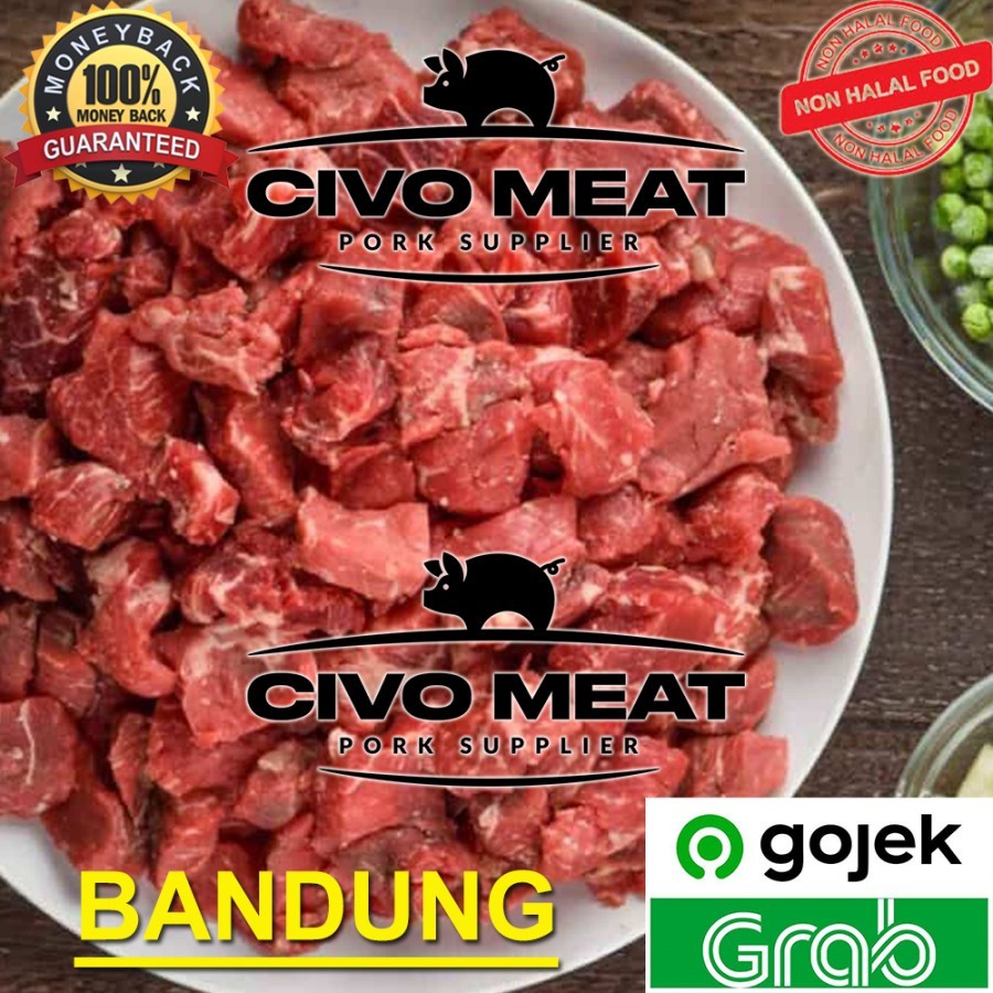 

Kapsim Babi Potong Babi Kecap / Dadu 500 gram