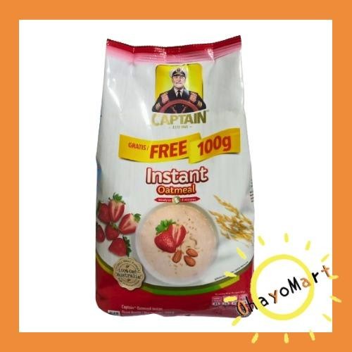 

Captain oat Merah - instant oatmeal 800g + 100g