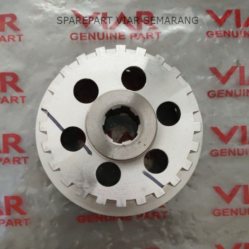 TIGA roda Rumah Kopling viar 150 Lubang 6 / per 6 rumah kopling kaisar viva jialing ori viar