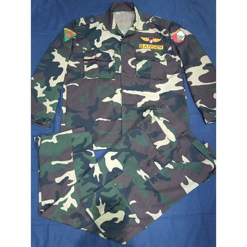 SETELAN SERAGAM PDL BANSER NATO SR