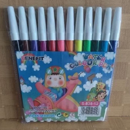 

[MAC] Spidol 12 Warna Benefit / Spidol 12 Warna Murah