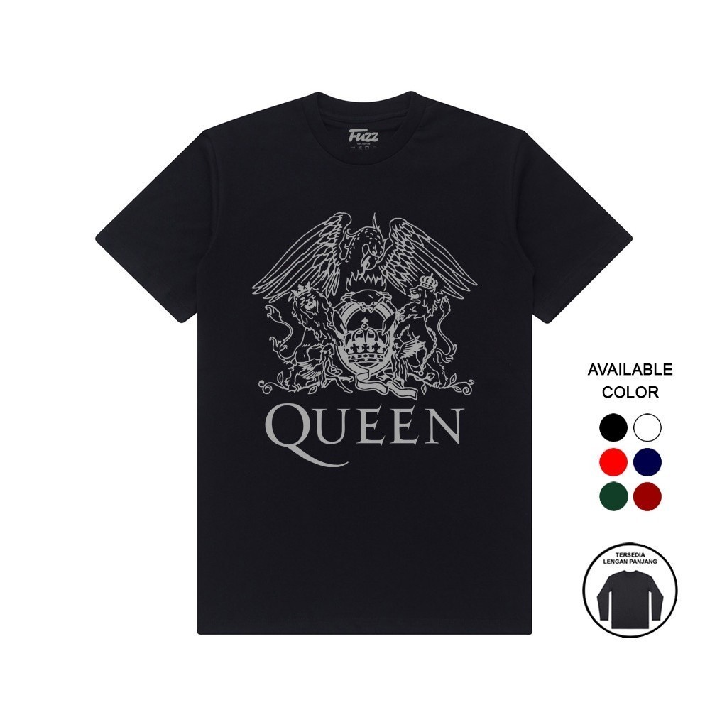 DarjoCloth - KAOS BAND QUEEN | BAJU T SHIRT DISTRO MUSIK ROCK LUAR NEGRI PRIA WANITA
