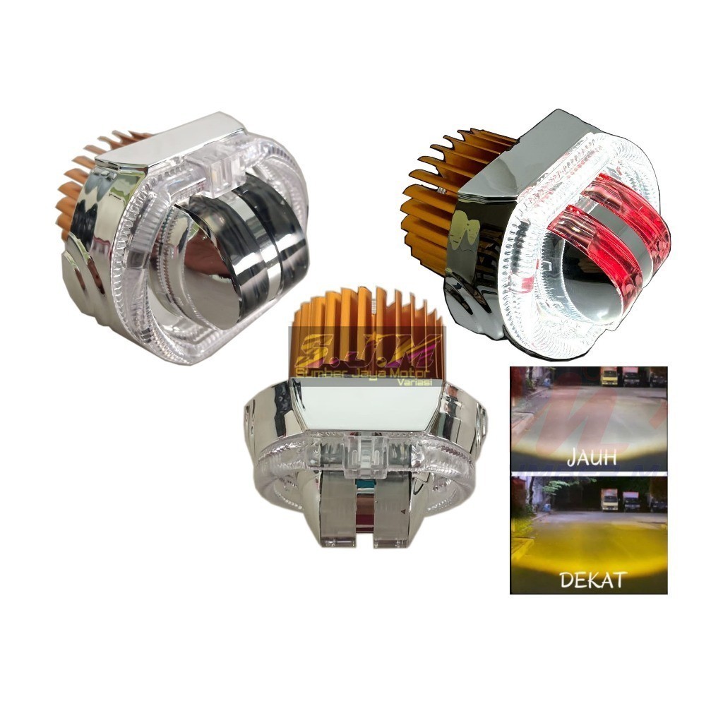 Projie Projector Biled Daymaker 2 Lensa 2,5 Inch MBK