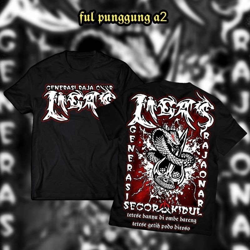 kaos ligas pagarnusa kaos distro disain terbaru ligas lawasan pagarnusa ful punggung A4