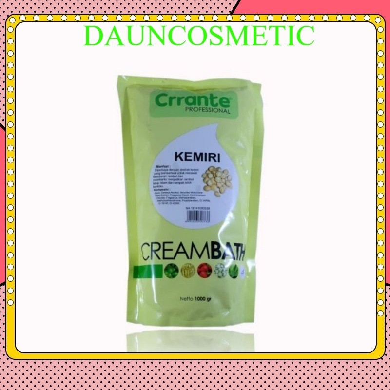 Crrante Creambath Refill kemiri -1kg / -1000gr