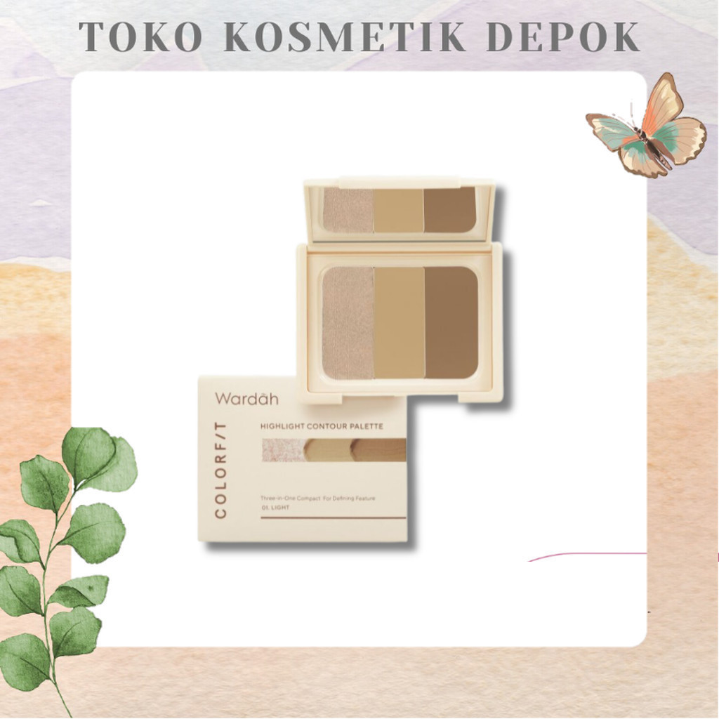 WARDAH Colorfit Highlight Contour Palette | WARDAH HIGHLIGHT