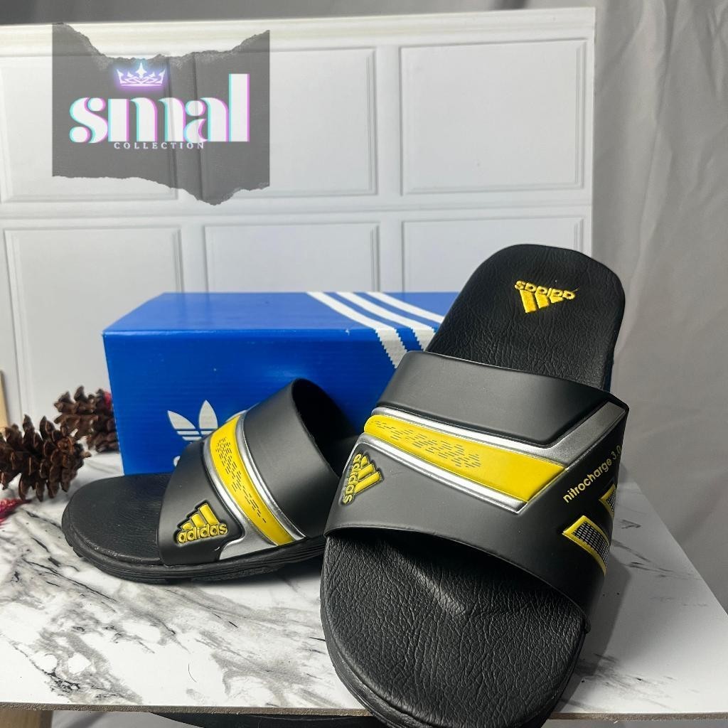 SANDAL SELOP PRIA NITROS SLIDE KASUAL DISTRO / SENDAL PRIA TERBARU / SANDAL KEREN