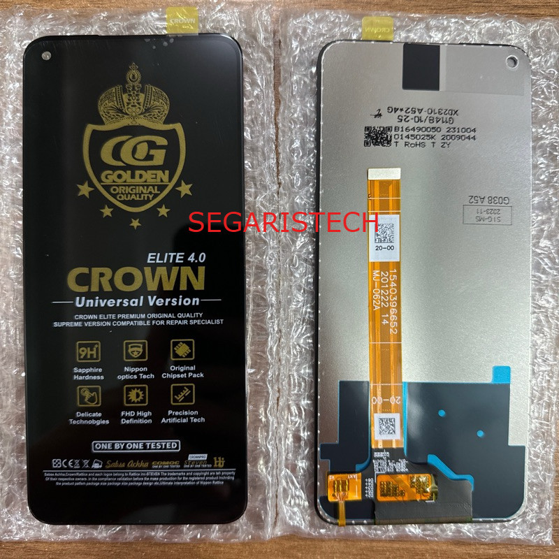 LCD TOUCHSCREEN LCD OPPO A52 2020 - LCD OPPO A92 2020 - LCD OPPO A72 2020 COMPLETE ORIGINAL 1 SET