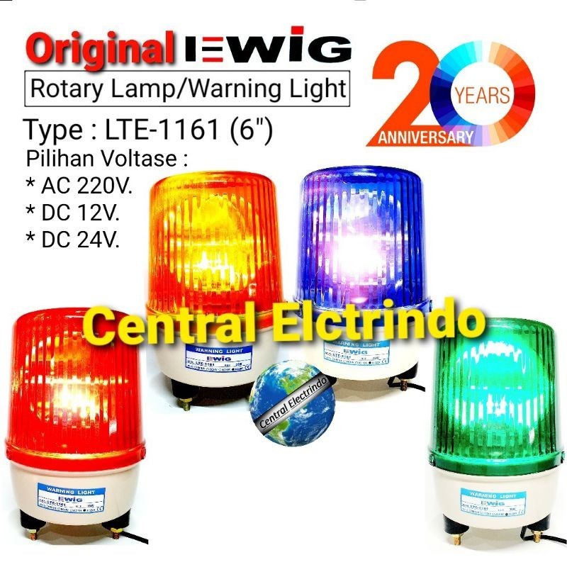 Lampu Menara/Hias/Plang Toko LTE-1161 (6 in) EWIG.