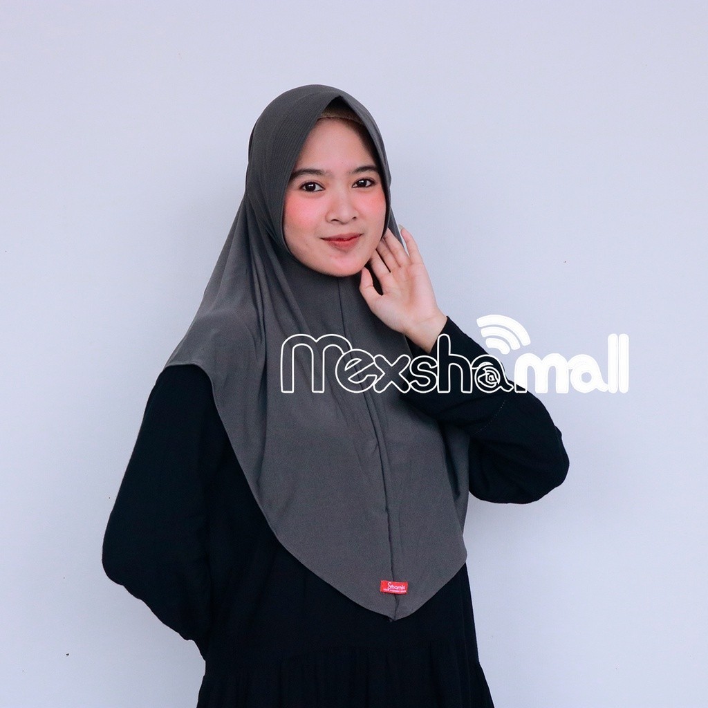 Hijab Bergo Instan KS Alena Size L Jersey Premium I Jilbab Instan Alena Pet Antem Keren
