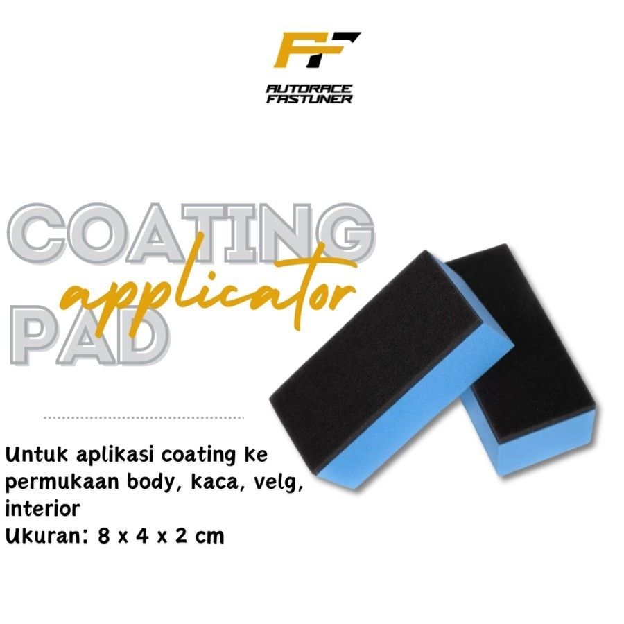 Coating Applicator Pad Aplikator Block Busa Spons Coating Mobil Motor Alat Coating Body