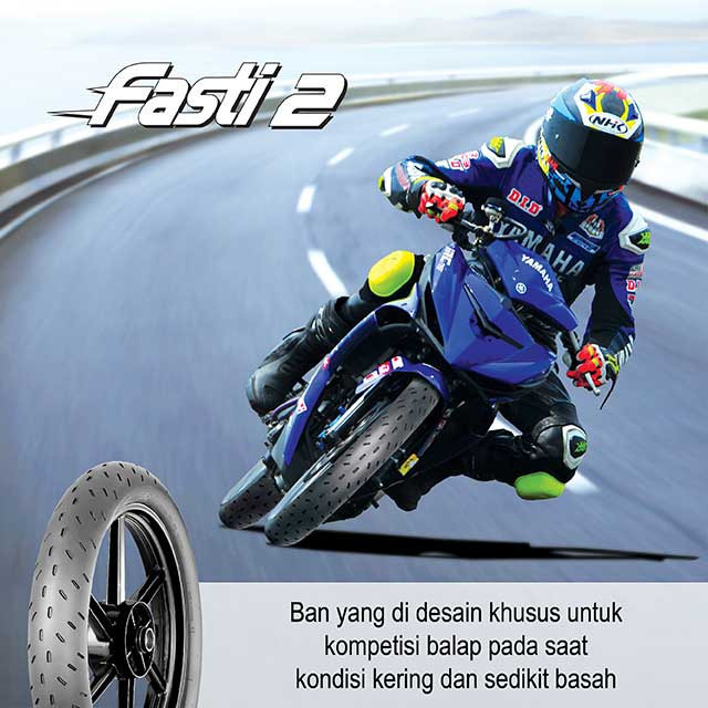 BAN KOMPETISI IRC FASTI PRO FASTI 2 series 90 80 14 17 - ROAD RACE BALAP