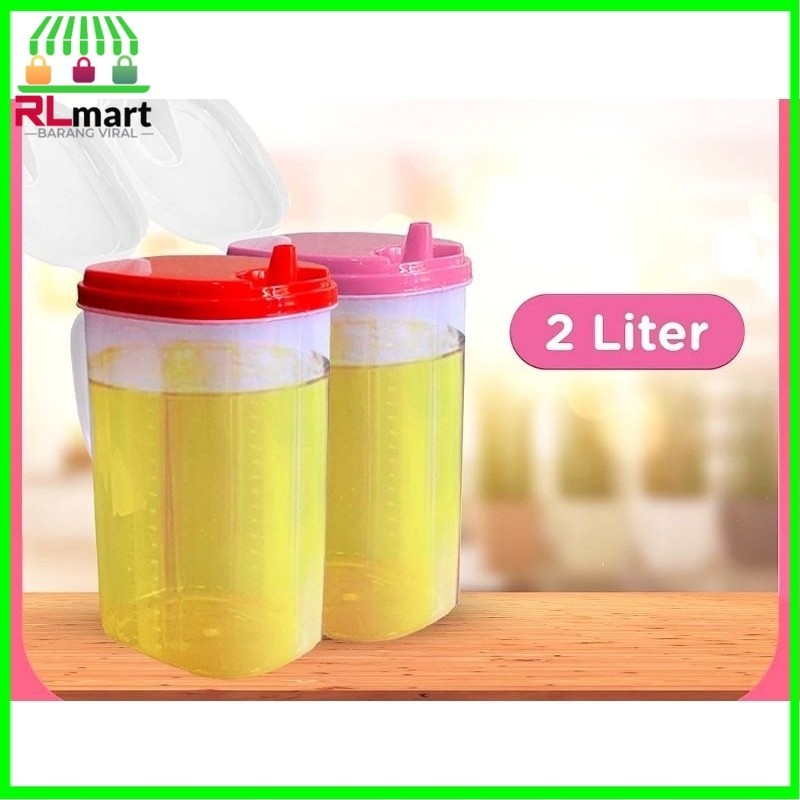 TEMPAT MINYAK SALLY 2 LITER / TEMPAT MINYAK / BOTOL MINYAK GORENG PLASTIK