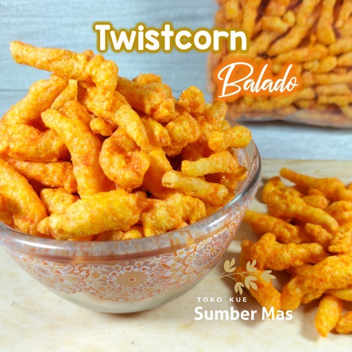 

TWISTCORN/TWIS JAGUNG - 170GRAM - BBQ-Balado