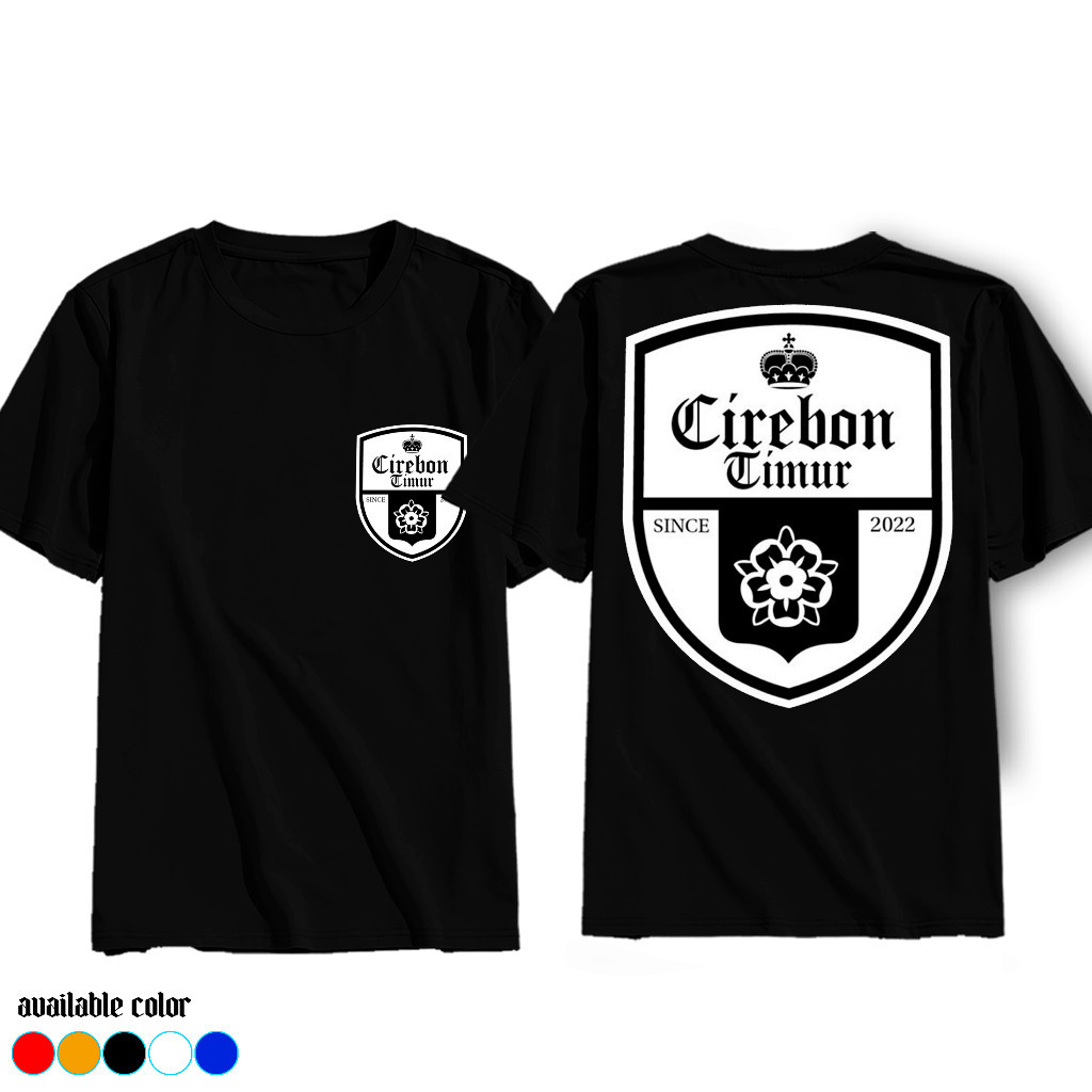 Kaos cirebon timur - Sipaling Laku - Kaos Terbaru - [COD] - Kaos Distro - Kaos Termurah  - Baju Keki