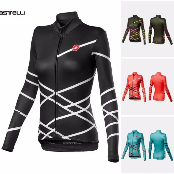 JERSEY BAJU SEPEDA WANITA LENGAN PANJANG