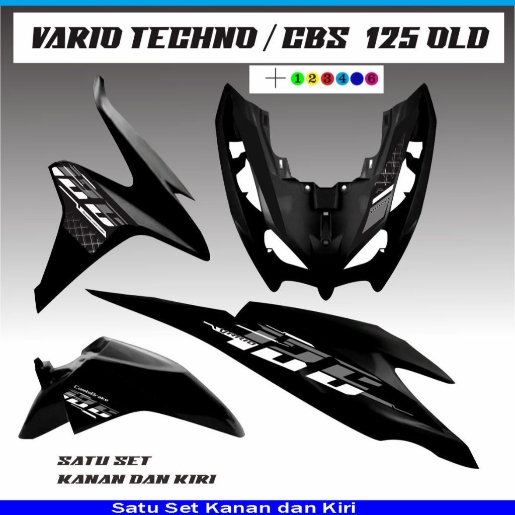 STRIPING CLICK / STIKER VARIO 125 FI OLD / STRIPING VARIO TECHNO 125 STRIPING VARIASI STRIPING VARIO