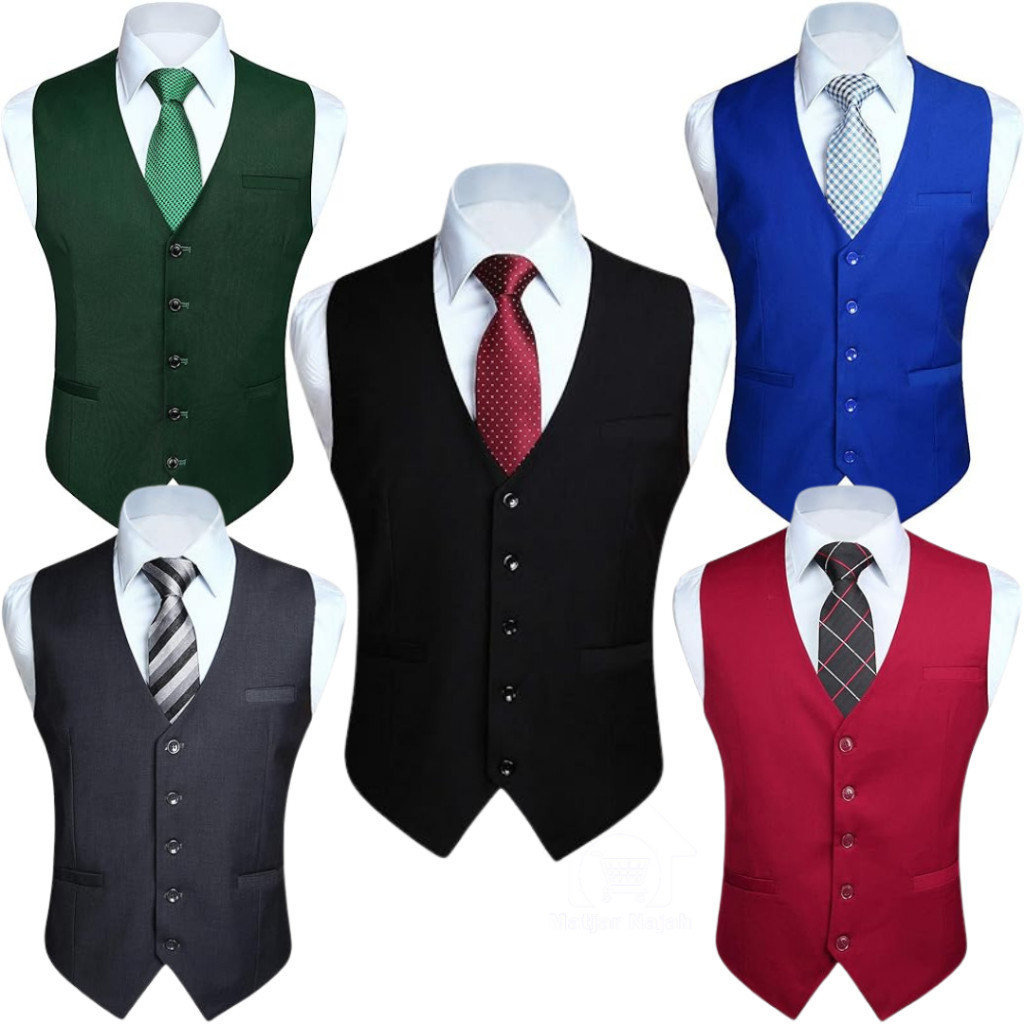 Rompi Jas Formal Pria / Vest Pria / Rompi Pria / Rompi Jas pria