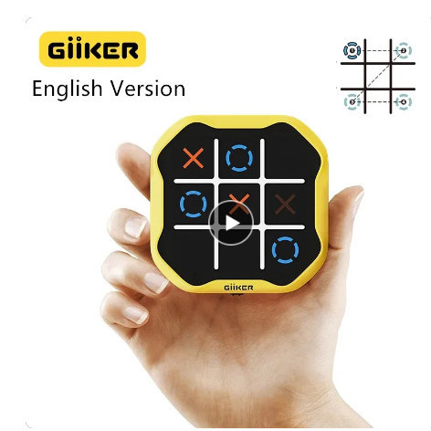 Giiker Super TIC TAC TOE BOLT Chess Puzzle Toys Mainan Asah Otak