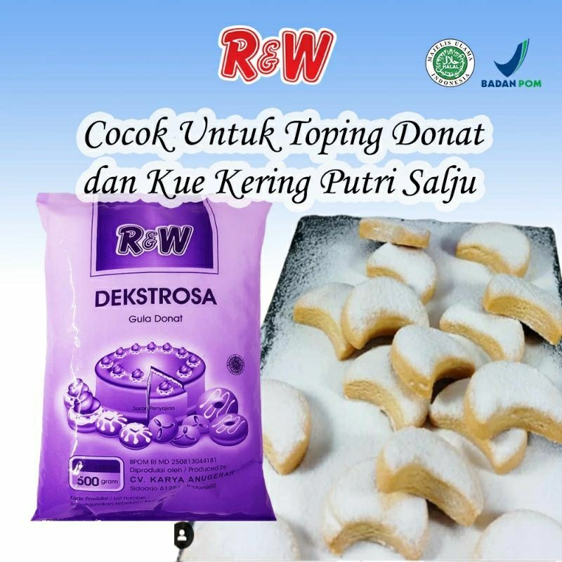 

Gula Donat Dektrosa Rajawali 500gr