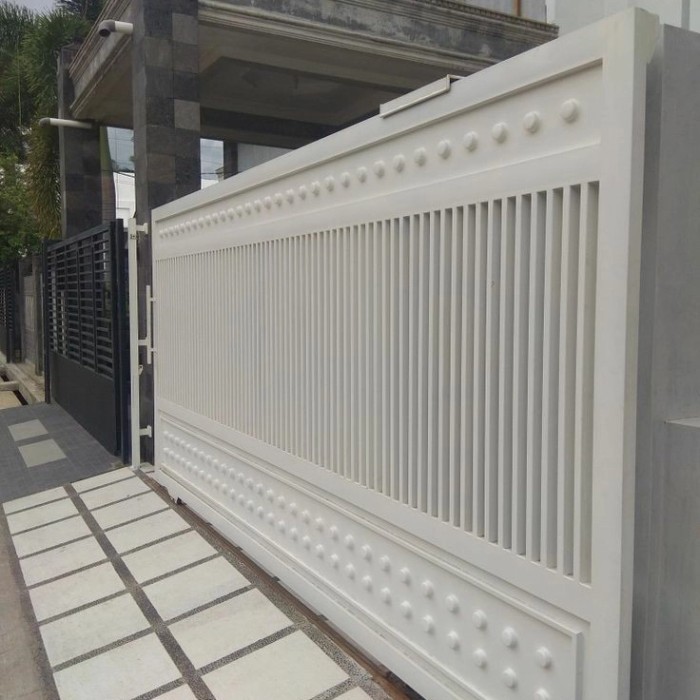 PINTU PAGAR MINIMALIS PINTU GARASI MURAH