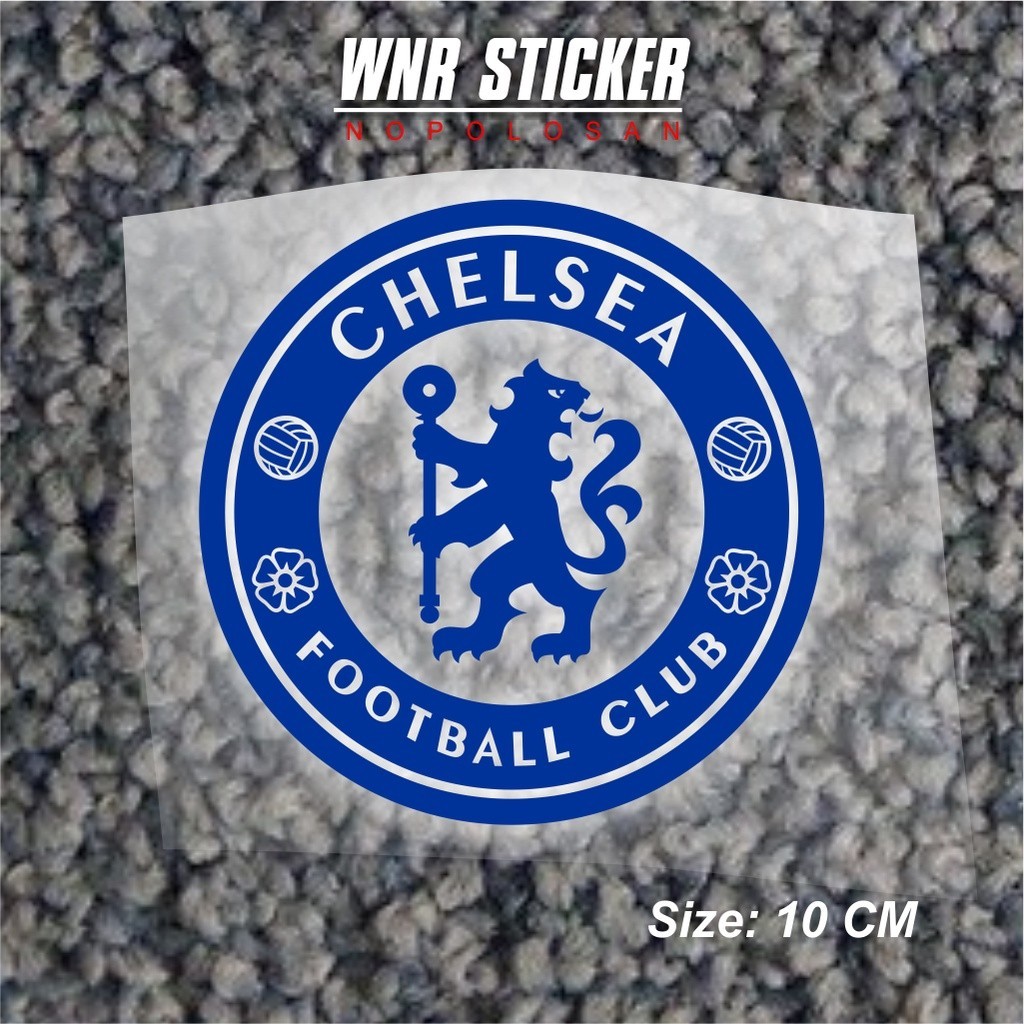 STIKER VARIASI  CUTTING CUSTOM LOGO CLUB BOLA LONDON