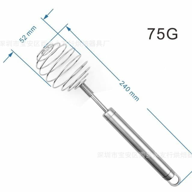 

TERJUAL Pengocok Bahan Kue Kocokan Telur Stainless