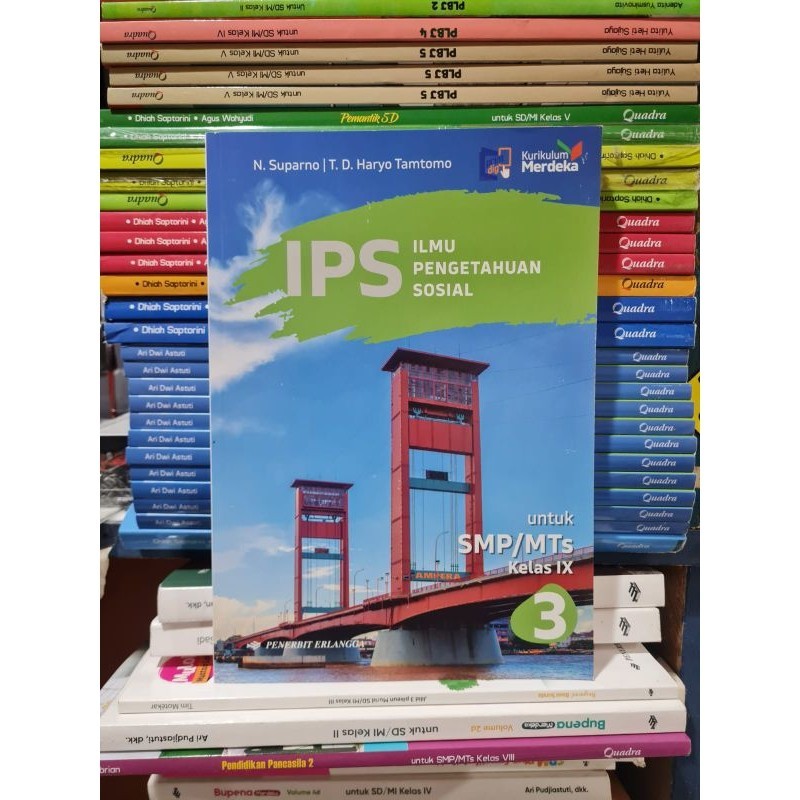 OBRAL Buku SMP IPS Kelas 9 Kurikulum Merdeka Erlangga