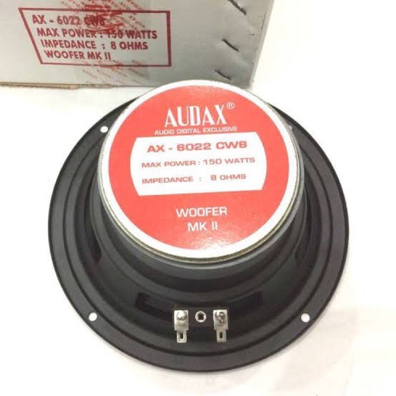 Speker AUDAX "6" inch Woofer AX-6022 CW8 150 Watts